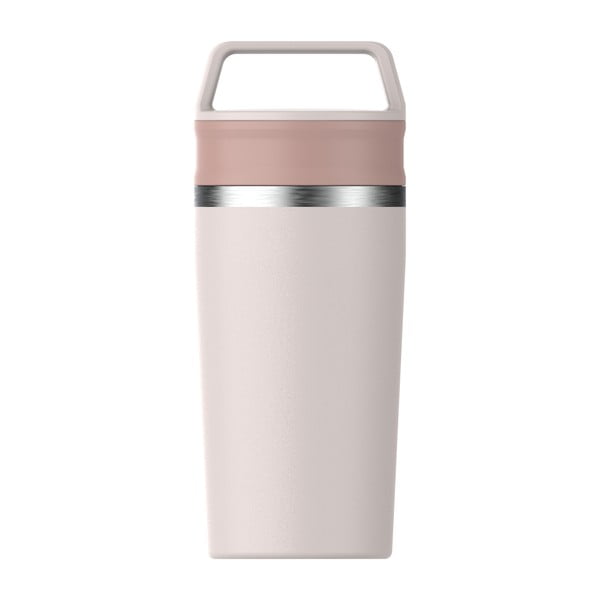 Šviesiai rožinės spalvos iš nerūdijančio plieno termo puodelis 350 ml Café-To-Go Rose Quartz – Stanley-image-4