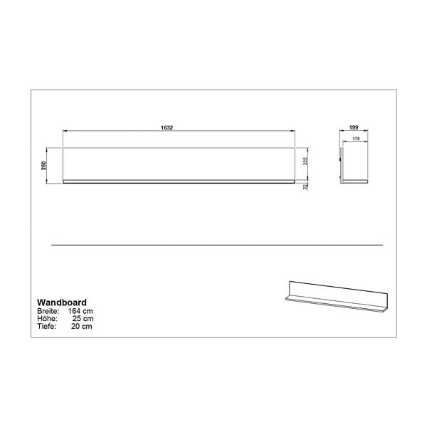 Šviesiai pilka riešutmedžio lentyna California - Germania-image-3