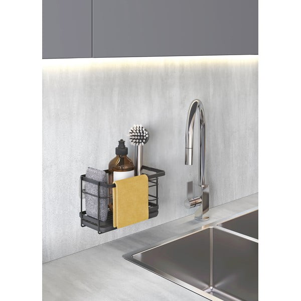 Savaime išsilaikantis metalinis ploviklių stovas Tokyo Lava - Metaltex-image-4