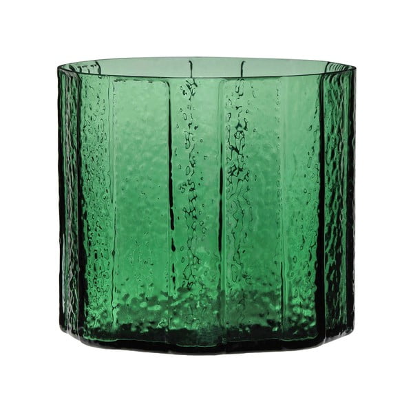 Stiklinė rankų darbo vaza Emerald - Hübsch