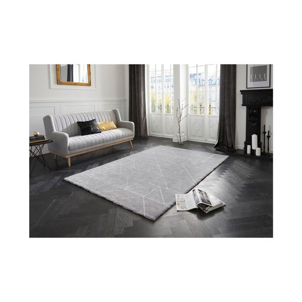 Šviesiai pilkas kilimas Elle Decor Maniac Arles, 120 x 170 cm-image-2