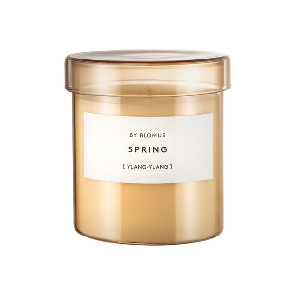 Aromatinė žvakė iš sojų vaško degimo laikas 45 h Valoa Spring – Blomus