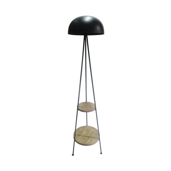Juodas grindų šviestuvas (aukštis 150 cm) Ardecor - Sema-image-2