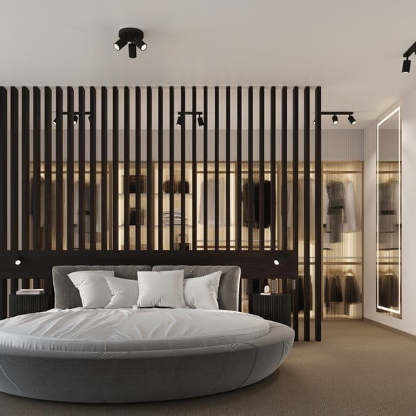 Juodos spalvos taškinis šviestuvas 6,5x30 cm Gleam – Sollux-image-2