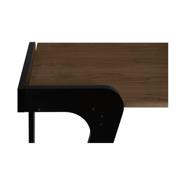 Darbo stalas su riešutmedžio stalviršiu 105x57,6 cm Maya - TemaHome-image-4