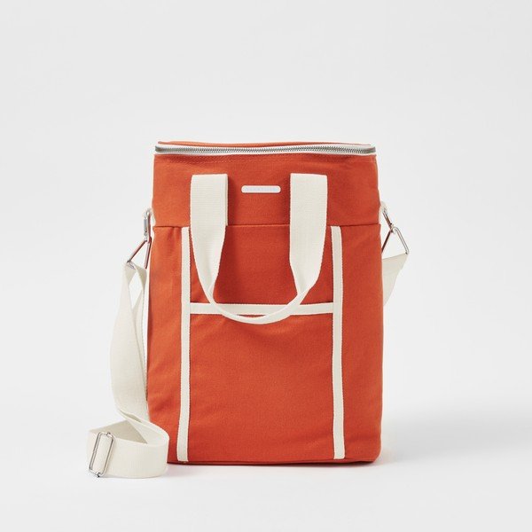 Terakotos oranžinės spalvos šaltkrepšys Sunnylife Canvas, 8,5 l-image-2