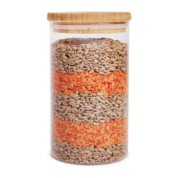 Iš stiklo  maisto laikymo indai 2 vnt. maistui – Bonami Essentials-image-2