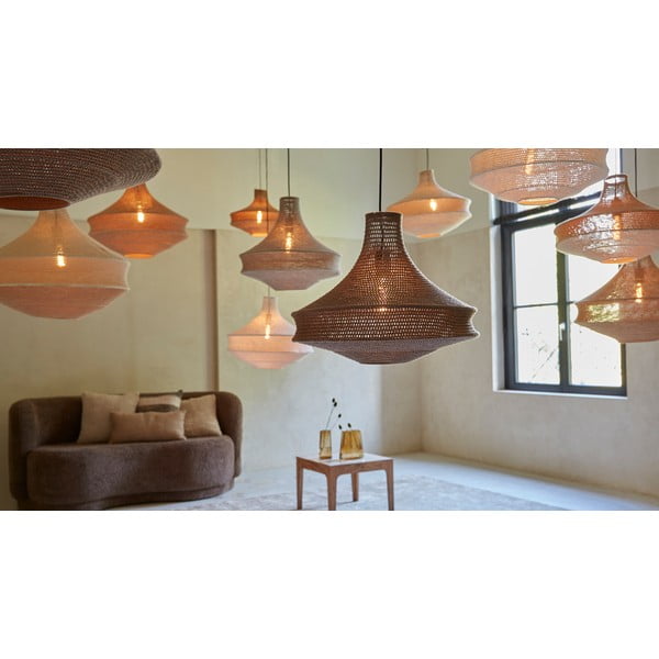 Šviestuvo gaubtas šviesiai rudos spalvos ø 50 cm Viggo – Light & Living-image-1