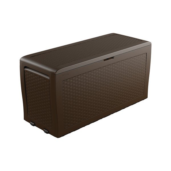 Tamsiai rudos spalvos iš plastiko sodo daiktadėžė Samoa – Keter-image-2