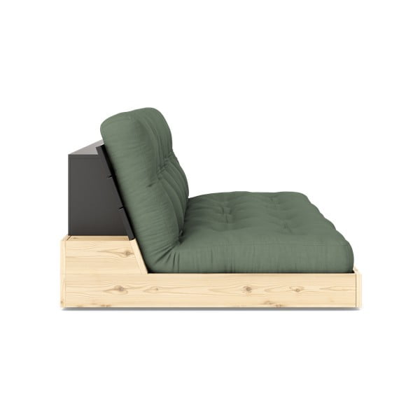 Sulankstoma sofa žalios spalvos 196 cm Base – Karup Design-image-3