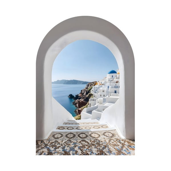 Paveikslas iš stiklo 70x100 cm Oia – Styler