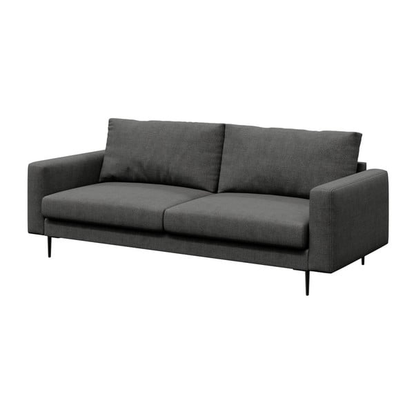 Tamsiai pilka sofa Devichy Levie, 222 cm-image-2