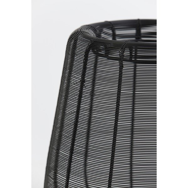 Juoda stalinė lempa (aukštis 26 cm) Adeta - Light & Living-image-3
