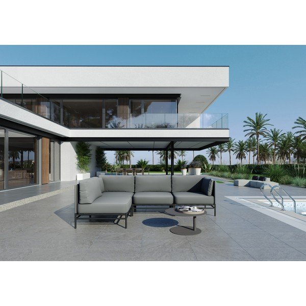 Modulinė sodo taburetė šviesiai pilkos spalvos (kintama) Dandy – Sit Sit-image-1