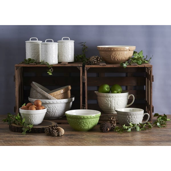 Žalios spalvos iš akmens masės dubuo ø 21 cm In the Forest – Mason Cash-image-2