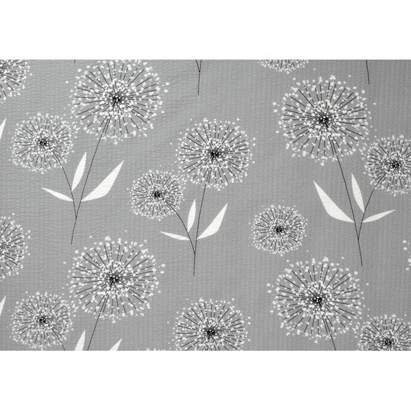 Šviesiai žalia krepinė patalynė dvigulei lovai 200x220 cm Dandelions -image-1