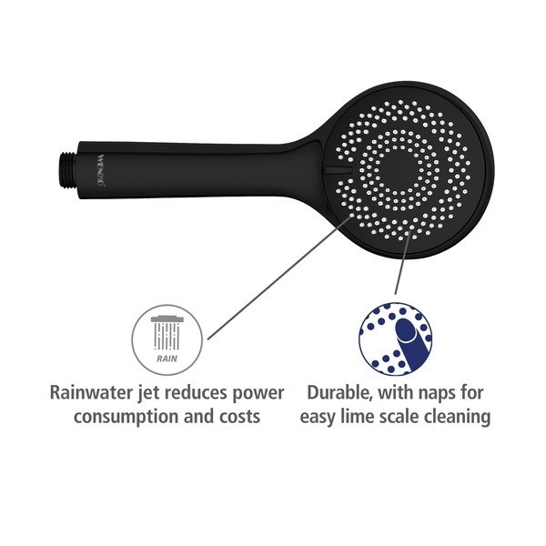 Dušo galvutė ø 9,5 cm Water Saving - Wenko-image-3