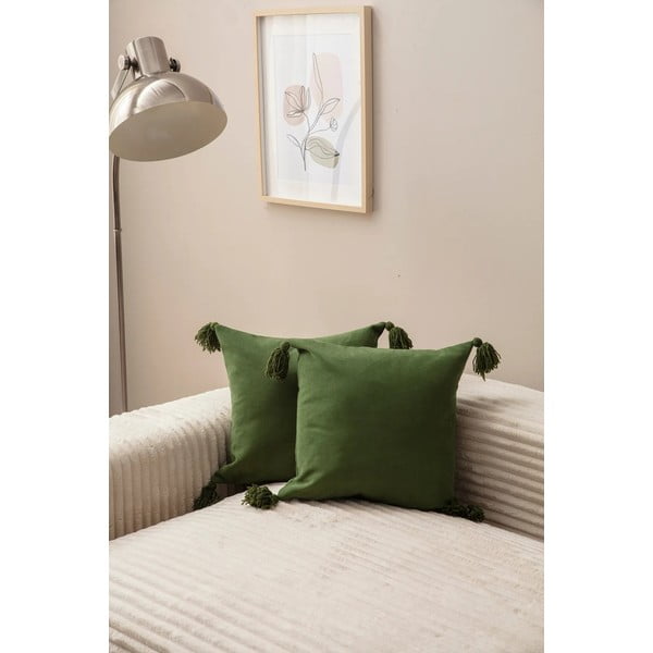Dekoratyviniai pagalvių užvalkalai 2 vnt. 43x43 cm Puskul – Mioli Decor-image-2