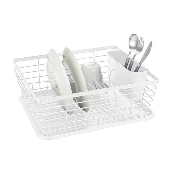 Baltos spalvos iš metalo kiaurasamtis 36x30 cm Drip – Wenko