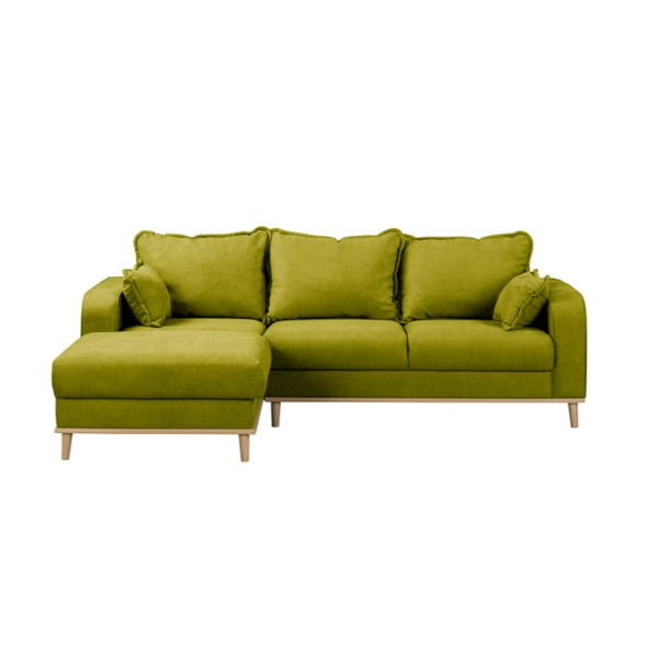 Žalia kampinė sofa (kairysis kampas) Beata - Ropez