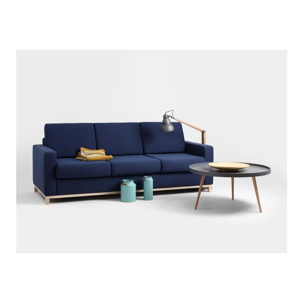 "Custom Form Scandic" mėlyna sofa-lova su trimis sėdimomis vietomis-image-4