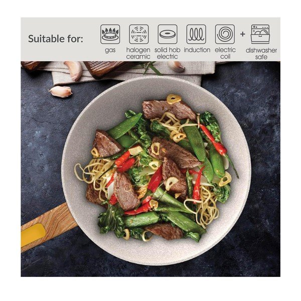 Keptuvė su keramine danga ø 24 cm Signature Range – Cooksmart ®-image-3