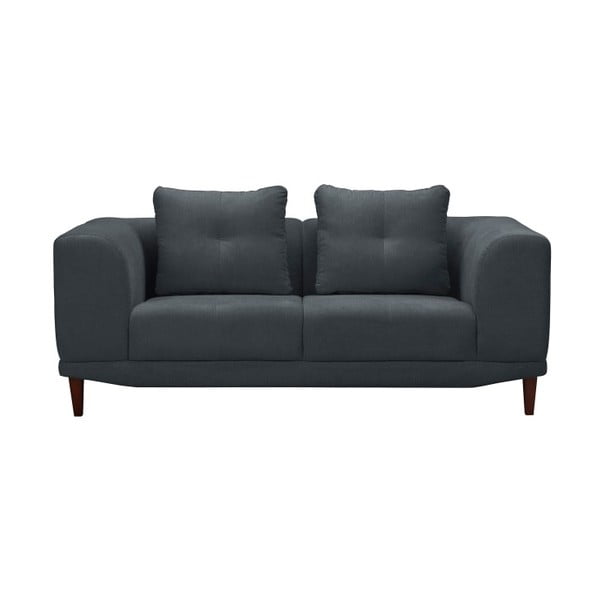 Tamsiai pilka "Windsor & Co" sofos "Sigma" dviejų vietų sofa