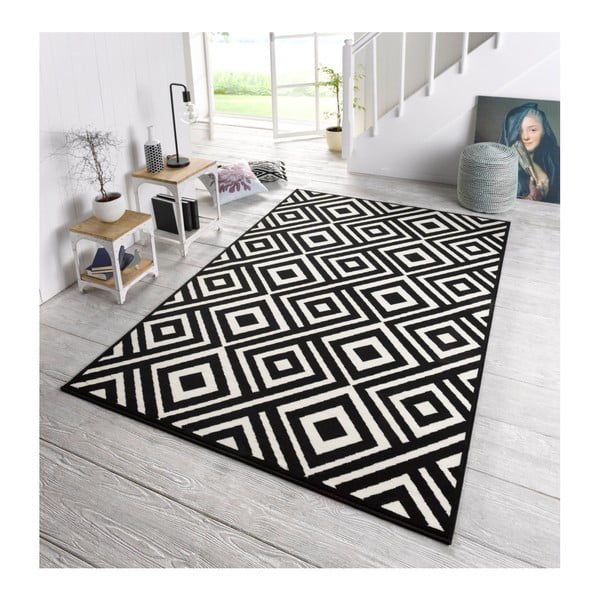 Juodos ir smėlio spalvos kilimas Zala Living Art, 140 x 200 cm-image-1