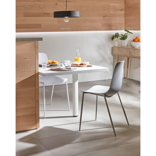 Balta valgomojo kėdė Kave Home Wassu-image-1