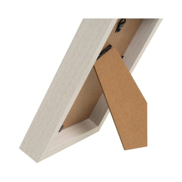 Baltos spalvos pastatomas/pakabinamas rėmas 12,5x17,5 cm Sencillo – Casa Selección-image-3