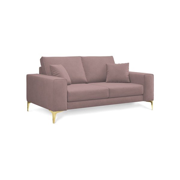 "Cosmopolitan Design Basel" pudros rožinės spalvos sofa, 174 cm-image-2