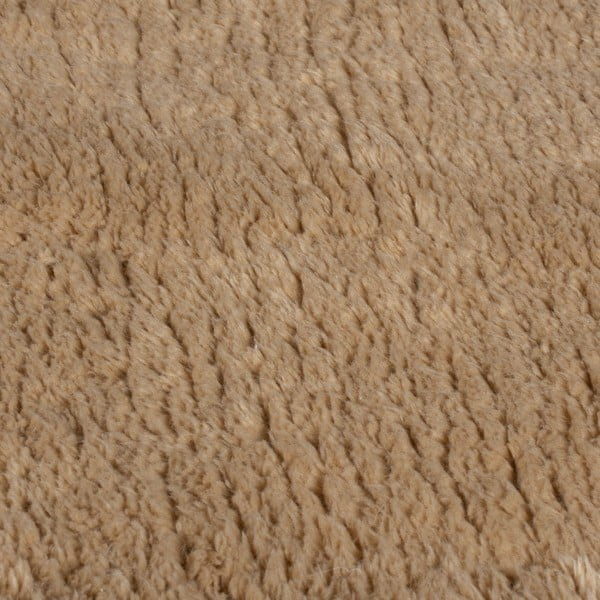 Sintetinė oda ir kailis rudos spalvos 80x150 cm Faroe Wool Look Fur – Flair Rugs-image-3