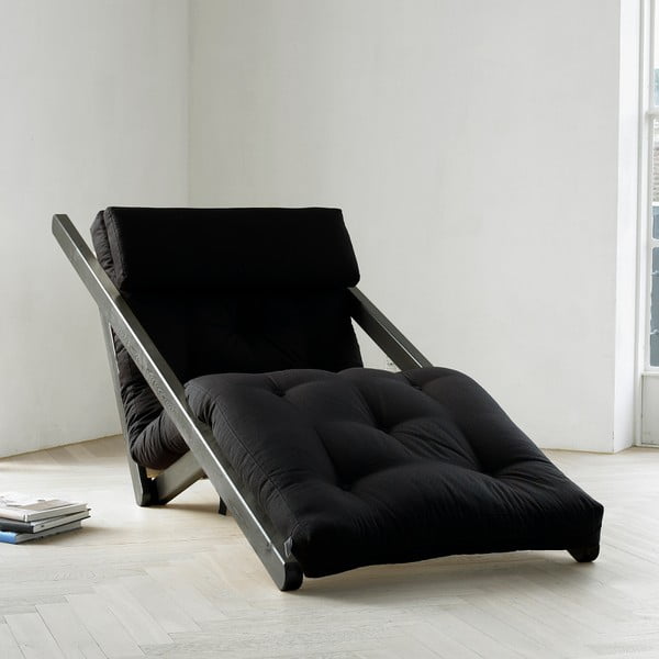 "Karup Figo" poilsio kėdė, venge/juoda, 70 cm