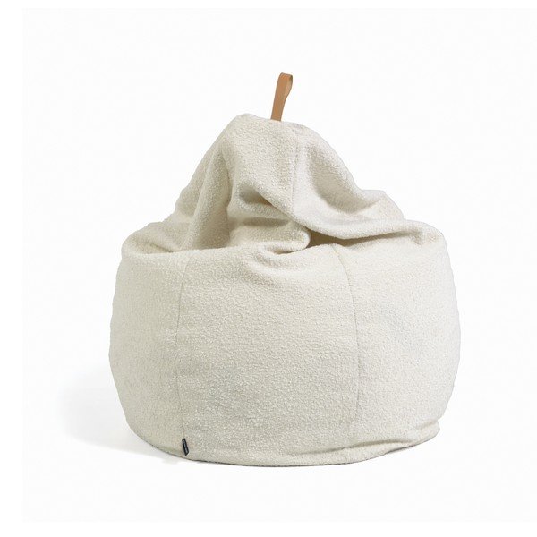 Baltas sėdmaišis Kave Home Vicka, ø 70 cm-image-1