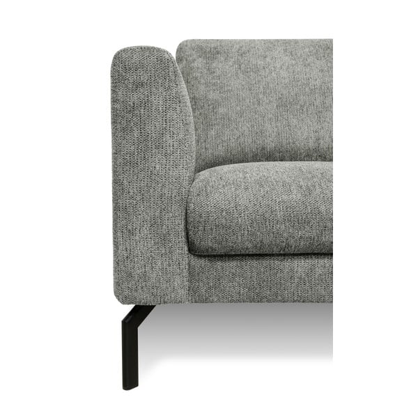 Kampinė sofa šviesiai pilkos spalvos (su dešiniuoju kampu) Gomero – Scandic-image-4