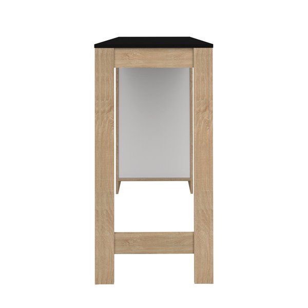 Baro stalas su juodu stalviršiu 50x115 cm Aravis – TemaHome-image-3