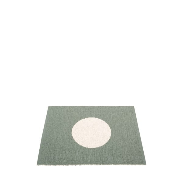 Žalios spalvos lauko ir vidaus kilimas 70x90 cm Vera Army – Pappelina