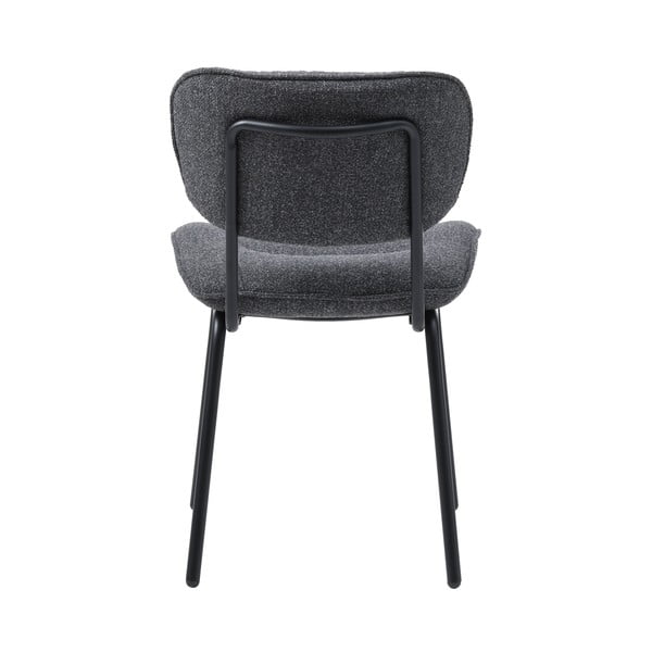 Valgomojo kėdė tamsiai pilkos spalvos Buffalo – Unique Furniture-image-3