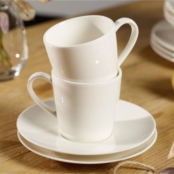 Balta porcelianinė lėkštė Like, Villeroy & Boch Group White, 16 cm-image-1