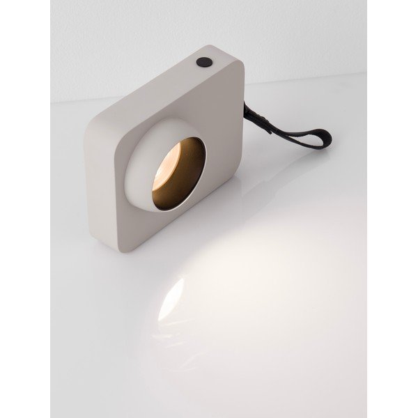 Smėlio spalvos iš metalo stalinis šviestuvas LED su pritemdymo funkcija (aukštis 11 cm) Kedros – Nova Luce-image-2