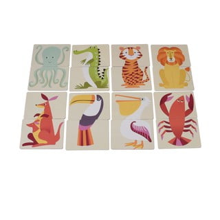 Gyvūnų žaidimo kortelės Rex London Colourful Creatures