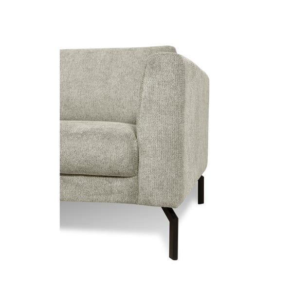 Smėlio spalvos iš šenilinio audinio sofa 165 cm Gomero – Scandic-image-3