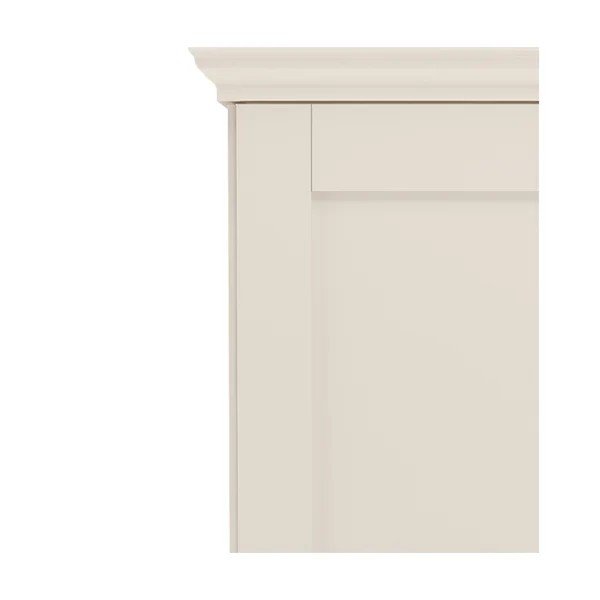 Smėlio spalvos matinis spintelė 83x130x35 cm Binz – Støraa-image-4