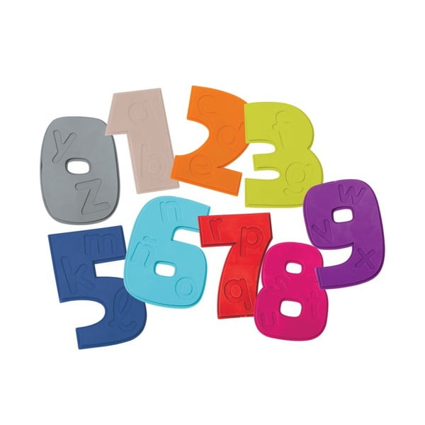 Vaikiški neslystantys kilimėliai 10 vnt. vonioms 11x12,5 cm Chifres – MSV