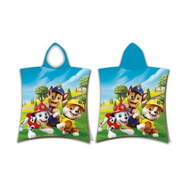 Iš medvilnės vaikiškas pončas 3-8 metai Paw Patrol – Jerry Fabrics