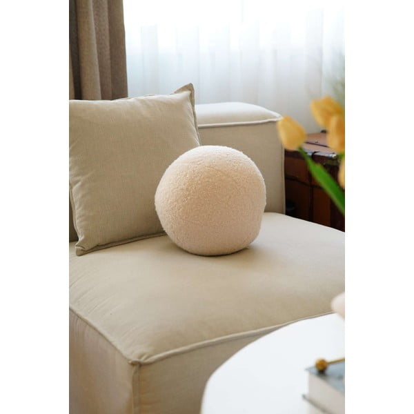 Iš boucle dekoratyvinė pagalvėlė ø 20 cm Top – Mioli Decor-image-2