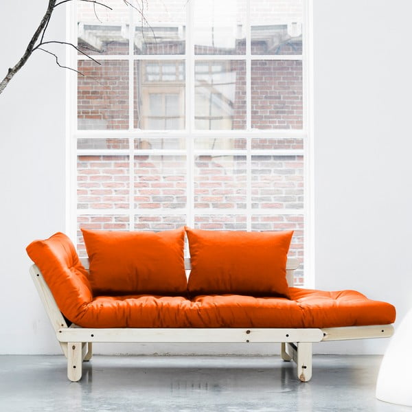 Sofa "Karup Beat Natural/Orange