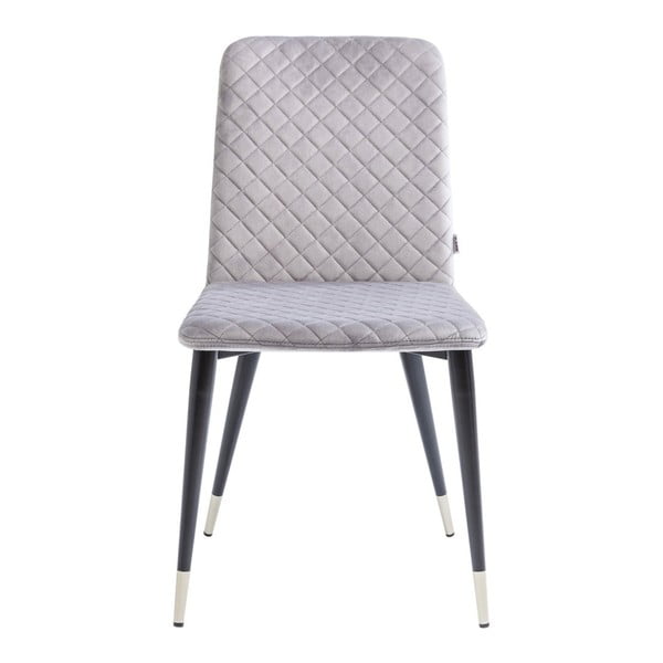 2 šviesiai pilkų valgomojo kėdžių rinkinys "Kare Design Montmartre