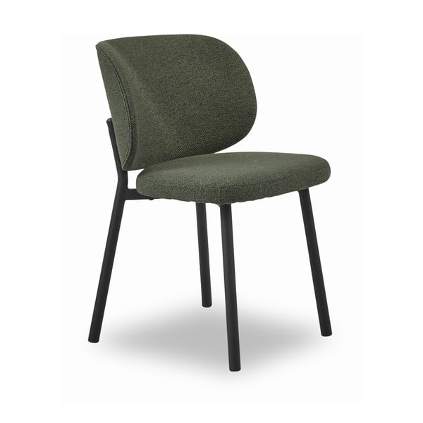 Valgomojo kėdės žalios spalvos 2 vnt. Swan – Unique Furniture