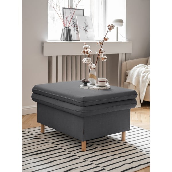 Taburetė tamsiai pilkos spalvos Simon – Miuform-image-3